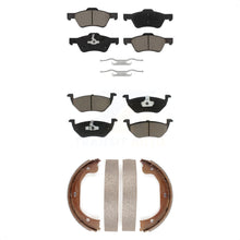 Charger l'image dans la galerie, Front Rear Ceramic Brake Pads &amp; Parking Shoe Kit For Ford Escape Mercury Mariner