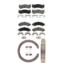 Charger l'image dans la galerie, Front Rear Ceramic Brake Pads Parking Shoes Kit For Chevrolet Silverado 1500 GMC