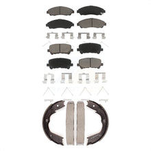 Charger l'image dans la galerie, Front Rear Ceramic Brake Pads And Parking Shoe Kit For Honda Pilot Acura MDX ZDX