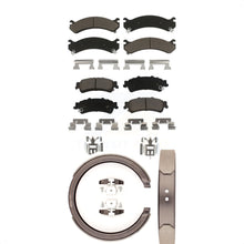 Charger l'image dans la galerie, Front Rear Ceramic Brake Pads And Parking Shoes Kit For Cadillac DeVille DTS