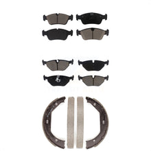 Load image into Gallery viewer, Front Rear Ceramic Brake Pads And Parking Shoes Kit For 2001-2005 BMW 325xi