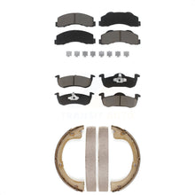 Load image into Gallery viewer, Front Rear Ceramic Brake Pads And Parking Shoes Kit For Ford Expedition Lincoln