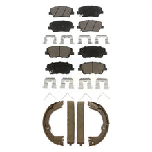 Load image into Gallery viewer, Front Rear Ceramic Brake Pads And Parking Shoes Kit For Kia Sorento