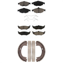 Charger l'image dans la galerie, Front Rear Ceramic Brake Pads And Parking Shoes Kit For Chrysler Sebring Dodge