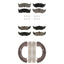 Load image into Gallery viewer, Front Rear Ceramic Brake Pads And Parking Shoes Kit For Neon Dodge Plymouth