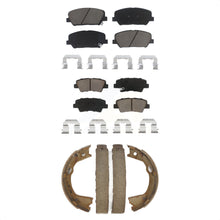 Load image into Gallery viewer, Front Rear Ceramic Brake Pads Parking Shoe Kit For 13 Kia Optima EX/SX with 2.0L