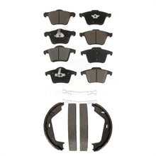 Load image into Gallery viewer, Front Rear Ceramic Brake Pads And Parking Shoes Kit For Volvo XC90