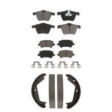 Load image into Gallery viewer, Front Rear Ceramic Brake Pads And Parking Shoes Kit For 2007-2009 Volvo S80 AWD