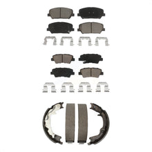 Load image into Gallery viewer, Front Rear Ceramic Brake Pads And Parking Shoes Kit For 2014-2014 Kia Forte Koup