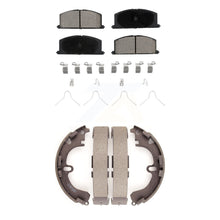 Load image into Gallery viewer, Front Rear Ceramic Brake Pads &amp; Drum Shoes Kit For Toyota Corolla Geo Prizm Nova