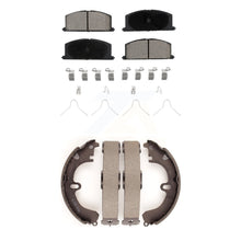 Load image into Gallery viewer, Front Rear Ceramic Brake Pads And Drum Shoes Kit For Toyota Corolla Celica Camry
