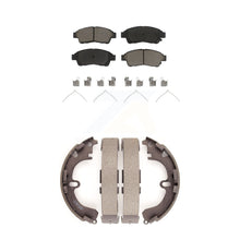 Load image into Gallery viewer, Front Rear Ceramic Brake Pads And Drum Shoes Kit For Toyota Corolla Geo Prizm