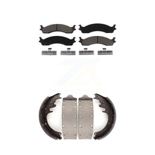 Load image into Gallery viewer, Front Rear Ceramic Brake Pads And Drum Shoes Kit For Dodge Ram 3500 Van