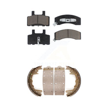 Load image into Gallery viewer, Front Rear Ceramic Brake Pads And Drum Shoes Kit For Dodge Ram 2500