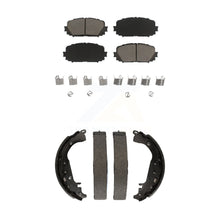 Charger l'image dans la galerie, Front Rear Ceramic Brake Pads And Drum Shoes Kit For Toyota Yaris