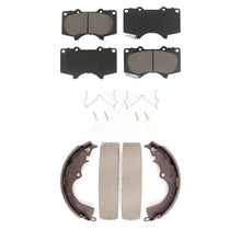 Load image into Gallery viewer, Front Rear Ceramic Brake Pads And Drum Shoes Kit For Toyota Tacoma