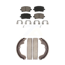 Load image into Gallery viewer, Front Rear Ceramic Brake Pads And Drum Shoes Kit For Toyota Matrix Pontiac Vibe