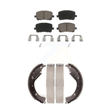 Load image into Gallery viewer, Front Rear Ceramic Brake Pads &amp; Drum Shoe Kit For Toyota Matrix Pontiac Vibe AWD