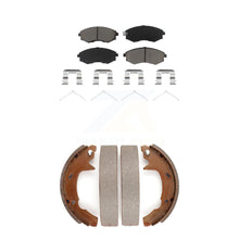 Load image into Gallery viewer, Front Rear Ceramic Brake Pads And Drum Shoes Kit For 1991-1993 Hyundai Sonata