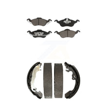 Charger l'image dans la galerie, Front Rear Ceramic Brake Pads And Drum Shoes Kit For Ford Focus