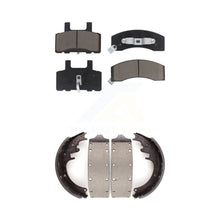 Load image into Gallery viewer, Front Rear Ceramic Brake Pads &amp; Drum Shoe Kit For Chevrolet C3500 GMC K3500 3500