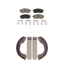 Load image into Gallery viewer, Front Rear Ceramic Brake Pads And Drum Shoes Kit For Nissan Sentra Versa Cube