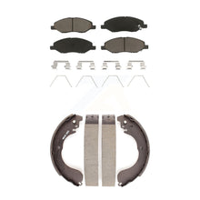 Load image into Gallery viewer, Front Rear Ceramic Brake Pads &amp; Drum Shoes Kit For 2008 Nissan Versa 4-Wheel ABS