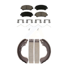 Load image into Gallery viewer, Front Rear Ceramic Brake Pads Drum Shoes Kit For 07-12 Nissan Sentra SE-R Spec V
