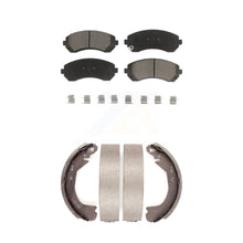 Load image into Gallery viewer, Front Rear Ceramic Brake Pads &amp; Drum Shoes Kit For Chevrolet Venture Pontiac AWD