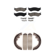 Load image into Gallery viewer, Front Rear Ceramic Brake Pads &amp; Drum Shoes Kit For Ford F-150 Dodge Ram 1500 Van