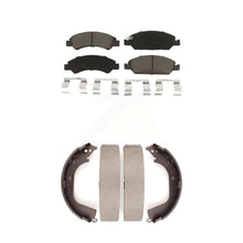 Load image into Gallery viewer, Front Rear Ceramic Brake Pads And Drum Shoe Kit For Chevrolet Silverado 1500 GMC