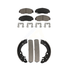 Load image into Gallery viewer, Front Rear Ceramic Brake Pads And Drum Shoes Kit For Honda Accord Civic