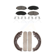 Load image into Gallery viewer, Front Rear Ceramic Brake Pads And Drum Shoes Kit For Honda Civic