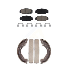 Charger l'image dans la galerie, Front Rear Ceramic Brake Pads And Drum Shoes Kit For 2011 Honda Civic Si