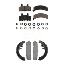 Load image into Gallery viewer, Front Rear Ceramic Brake Pads And Drum Shoes Kit For Chevrolet K1500 Suburban