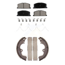 Load image into Gallery viewer, Front Rear Ceramic Brake Pads And Drum Shoes Kit For Toyota Tercel Paseo