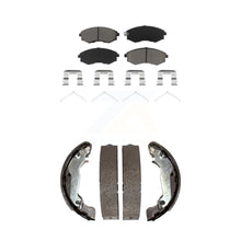 Load image into Gallery viewer, Front Rear Ceramic Brake Pads And Drum Shoes Kit For Hyundai Elantra Tiburon