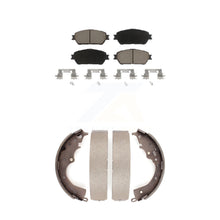 Charger l'image dans la galerie, Front Rear Ceramic Brake Pads And Drum Shoes Kit For 2004-2010 Toyota Sienna