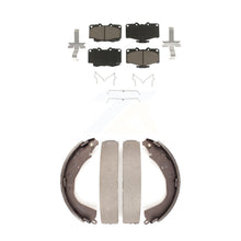 Load image into Gallery viewer, Front Rear Ceramic Brake Pads And Drum Shoes Kit For Toyota Tacoma 4Runner