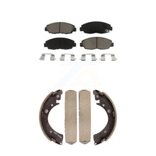 Load image into Gallery viewer, Front Rear Ceramic Brake Pads And Drum Shoes Kit For Honda Civic Acura EL