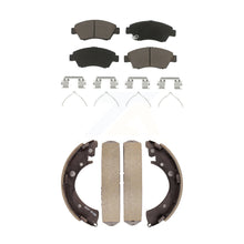 Load image into Gallery viewer, Front Rear Ceramic Brake Pads And Drum Shoes Kit For Honda Civic Fit