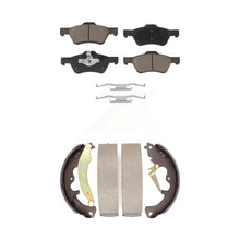 Load image into Gallery viewer, Front Rear Ceramic Brake Pads And Drum Shoes Kit For Ford Escape Mercury Mariner