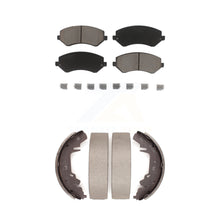 Load image into Gallery viewer, Front Rear Ceramic Brake Pads &amp; Drum Shoe Kit For Dodge Grand Caravan Chrysler