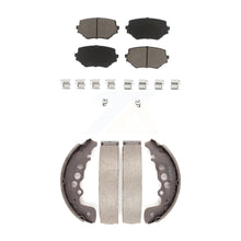 Charger l'image dans la galerie, Front Rear Ceramic Brake Pads And Drum Shoes Kit For Suzuki Grand Vitara