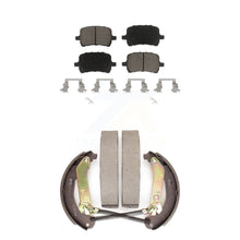 Charger l'image dans la galerie, Front Rear Ceramic Brake Pads And Drum Shoes Kit For Chevrolet Malibu Pontiac G6