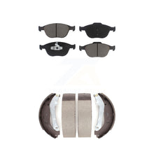 Load image into Gallery viewer, Front Rear Ceramic Brake Pads &amp; Drum Shoe Kit For 2010-2013 Ford Transit Connect