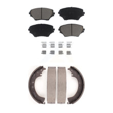 Charger l'image dans la galerie, Front Rear Ceramic Brake Pads And Drum Shoes Kit For 2001-2002 Toyota RAV4