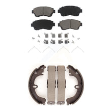 Charger l'image dans la galerie, Front Rear Ceramic Brake Pads And Drum Shoes Kit For 1994-1995 Toyota Celica GT