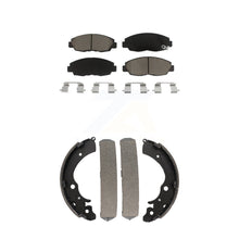 Load image into Gallery viewer, Front Rear Ceramic Brake Pads And Drum Shoe Kit For Honda Accord Sedan with 2.3L