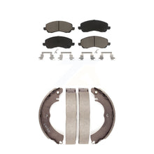 Charger l'image dans la galerie, Front Rear Ceramic Brake Pads And Drum Shoes Kit For Mitsubishi Lancer